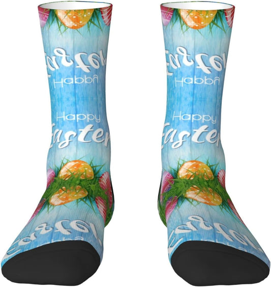 Chaussettes de sport: à motifs, respirant, en bois, blanc