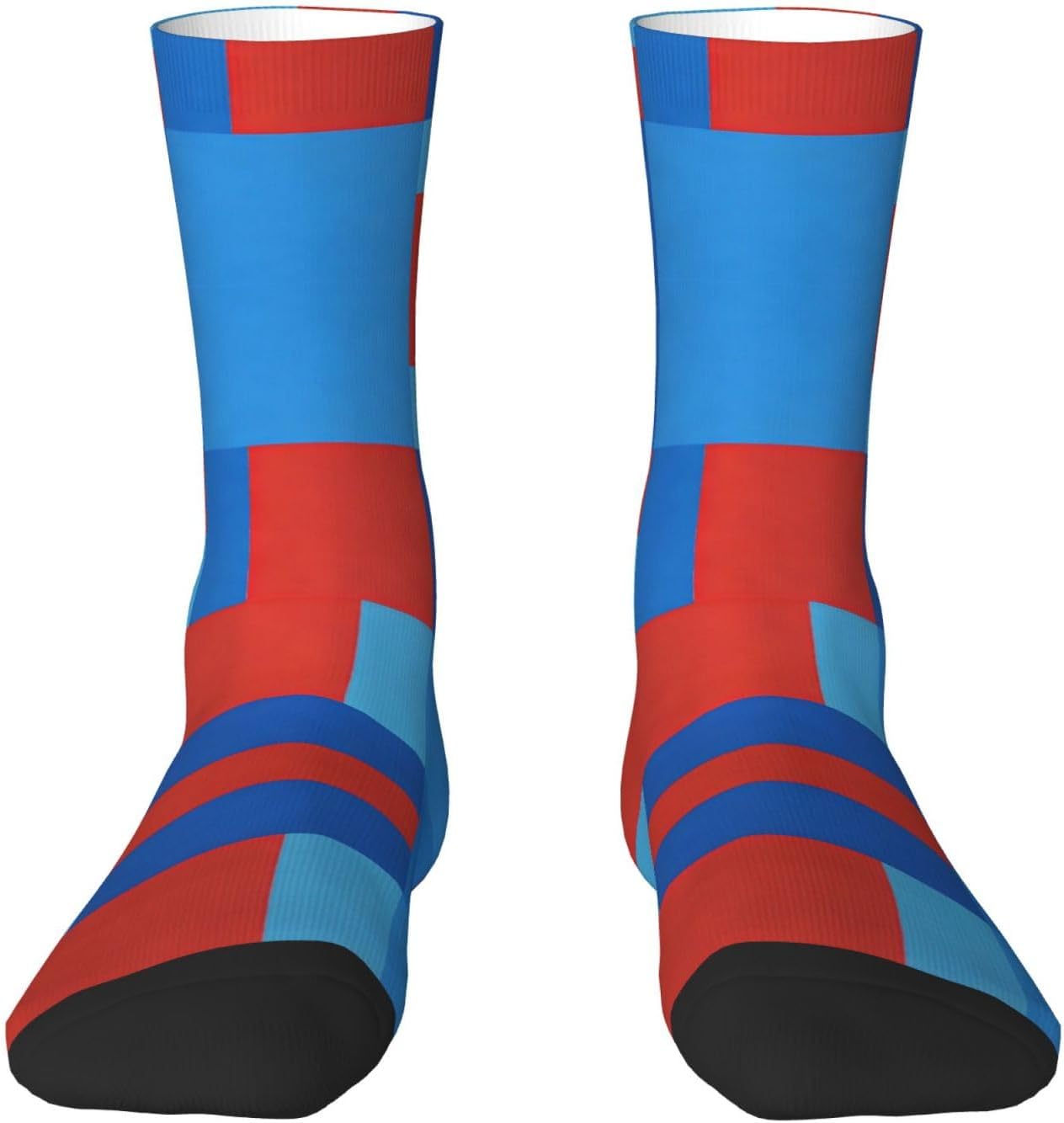 Chaussettes fantaisie: unisexe, hauteur mi-mollet, à motifs