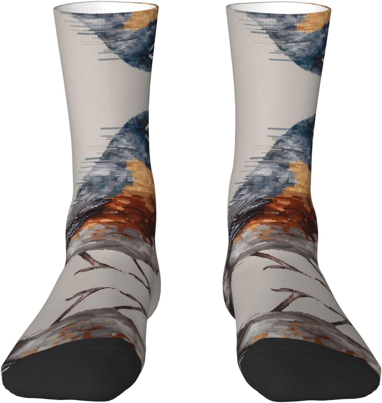 Chaussettes de sport — à motifs, motif animal, respirant