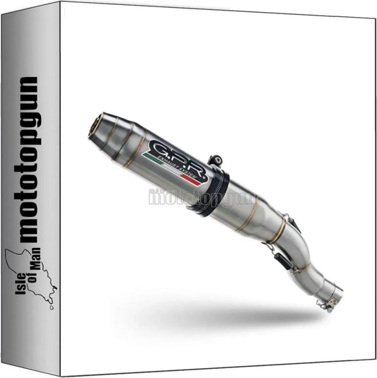 Silencieux GPR Catalysé Acier pour KTM RC 125 2017-2020